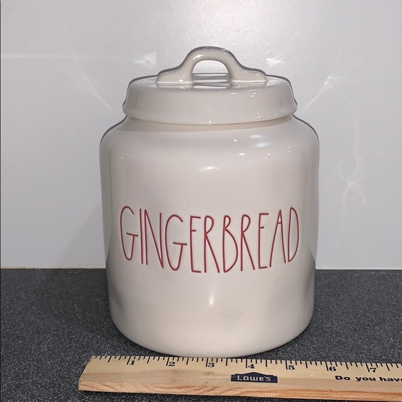 Rae Dunn Holiday Rae Dunn Gingerbread Ceramic Canister Poshmark